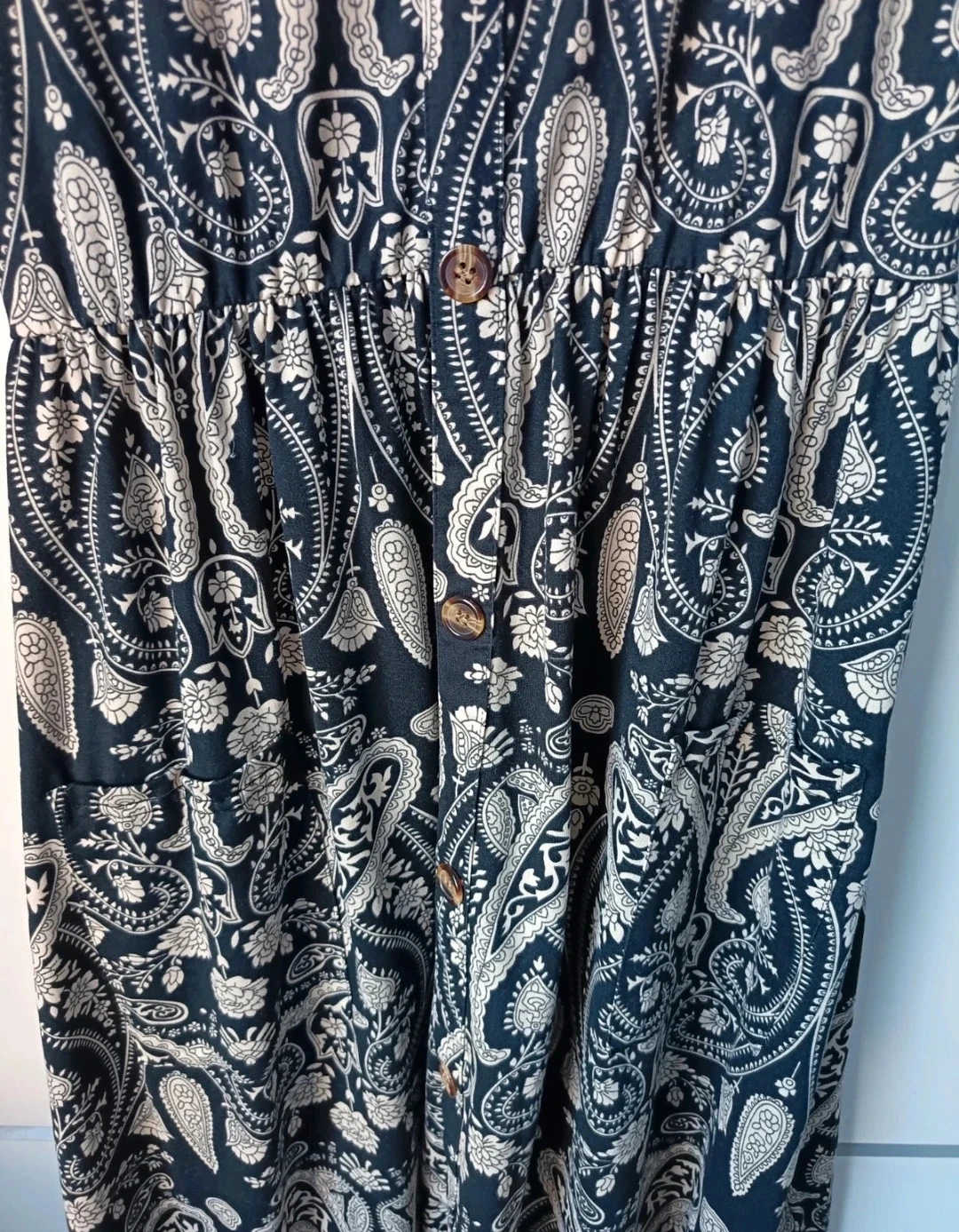 Vestido leve de verão impresso L paisley – photo 3